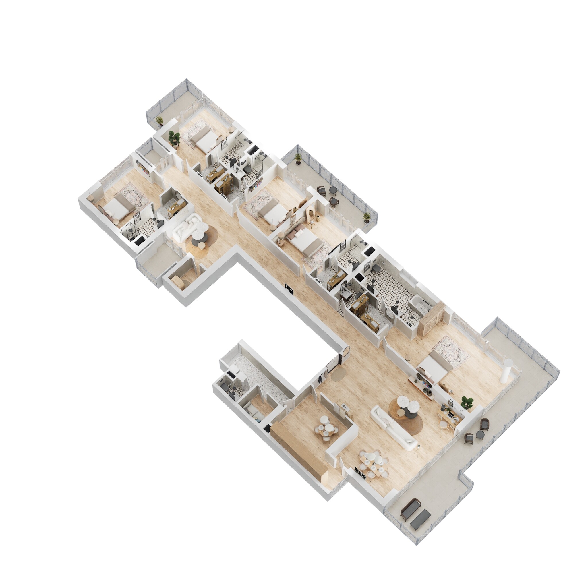 M3M ST Andrews Golf Residences — floor plan 8