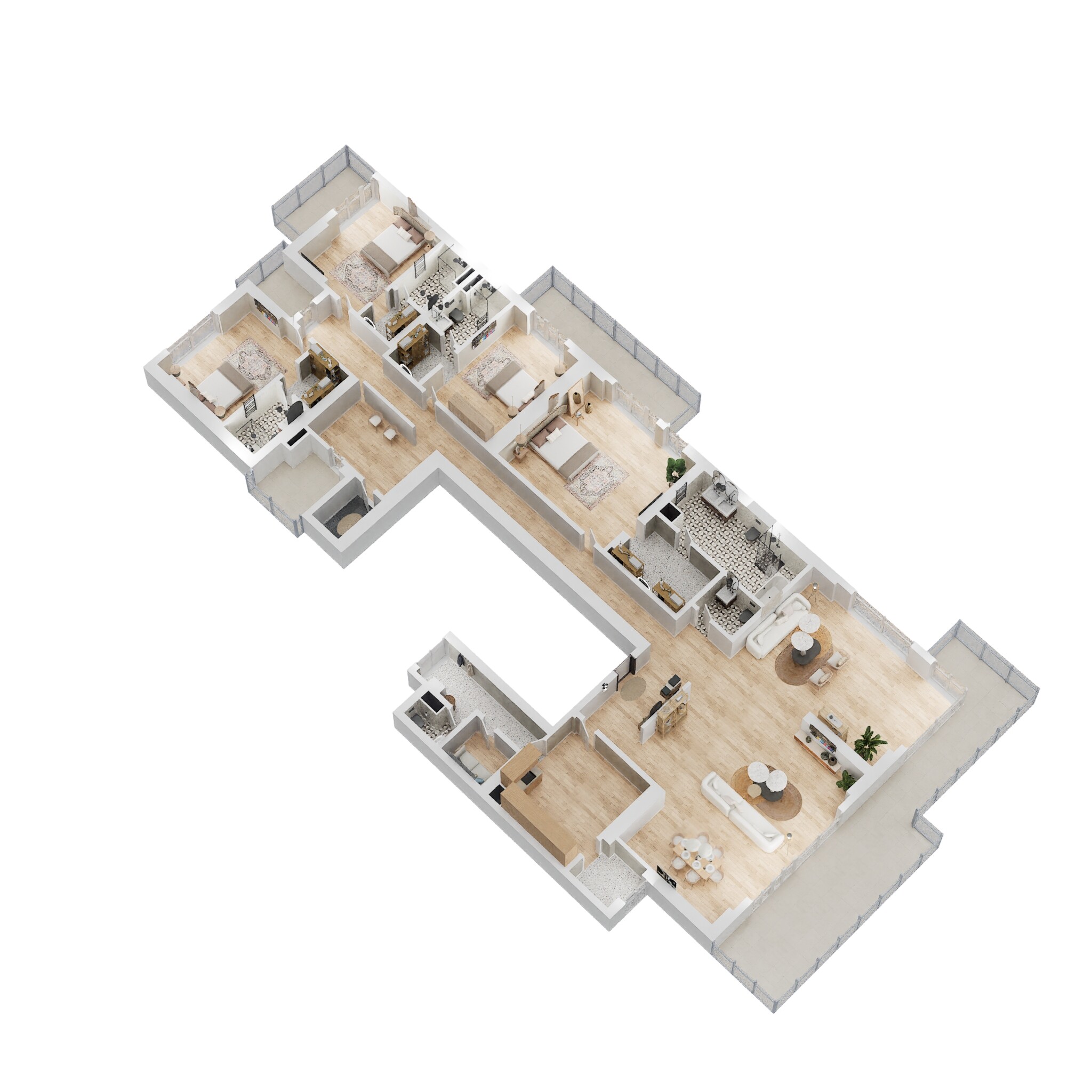 M3M ST Andrews Golf Residences — floor plan 4