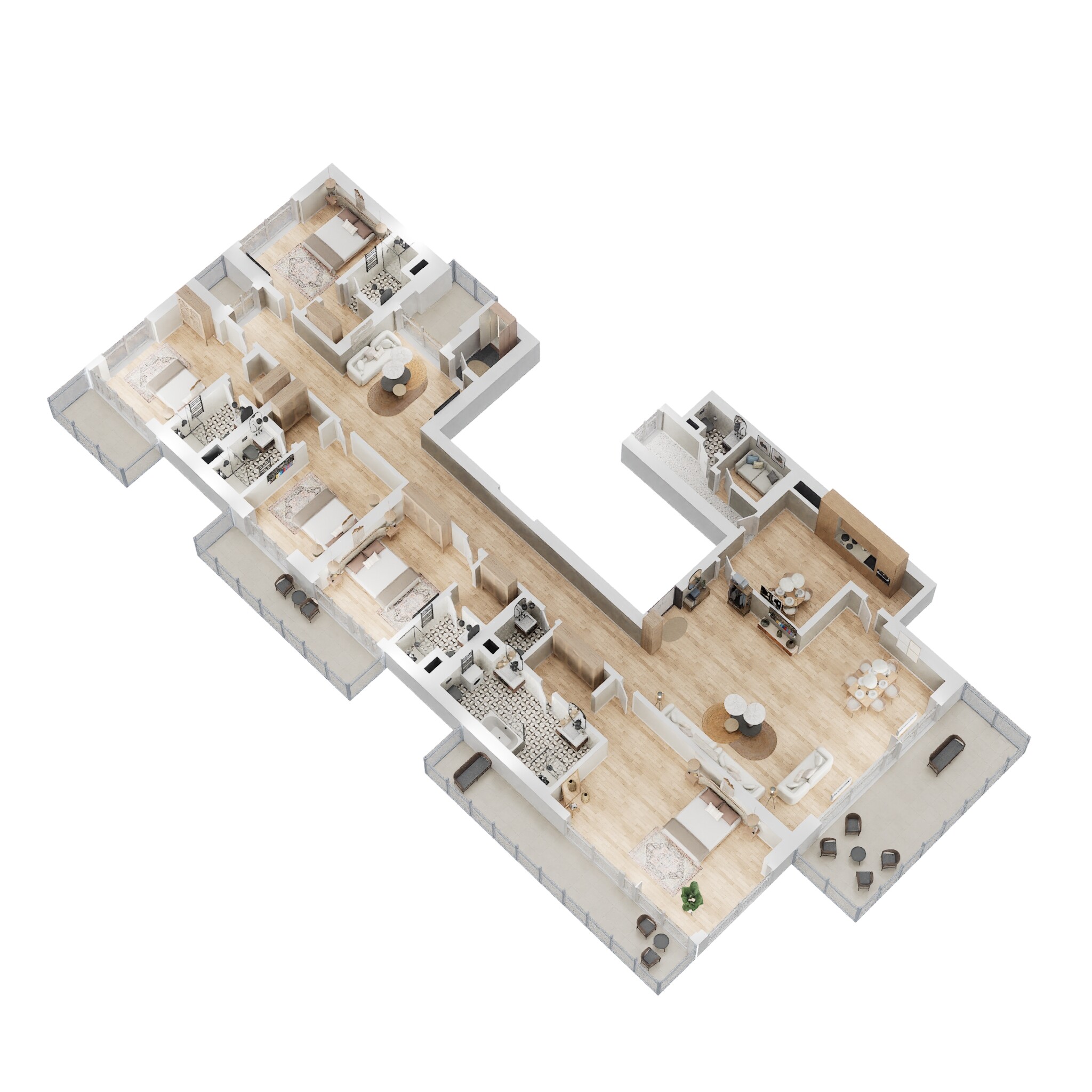 M3M ST Andrews Golf Residences — floor plan 14