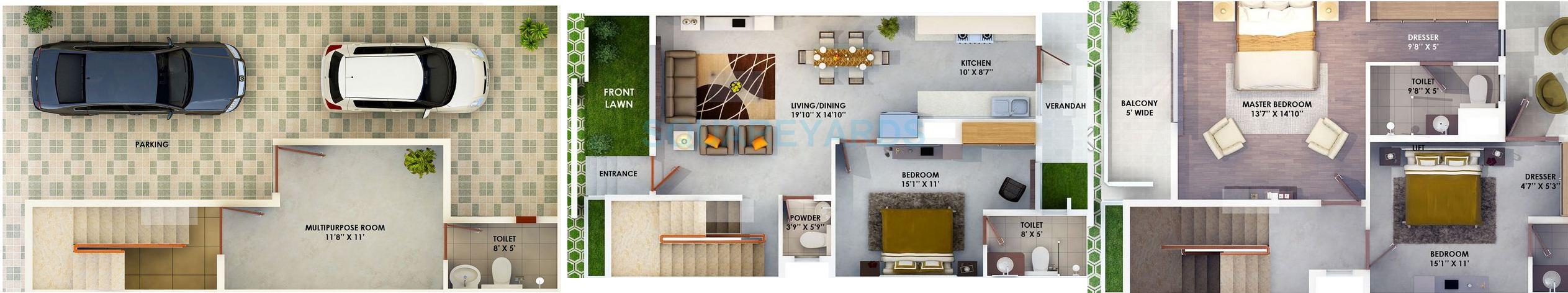 The Hemisphere — floor plan 4