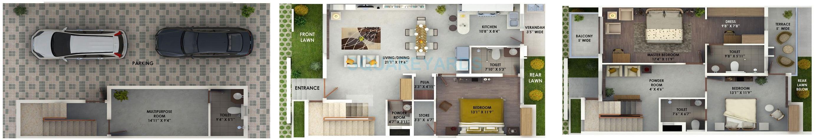 The Hemisphere — floor plan 5