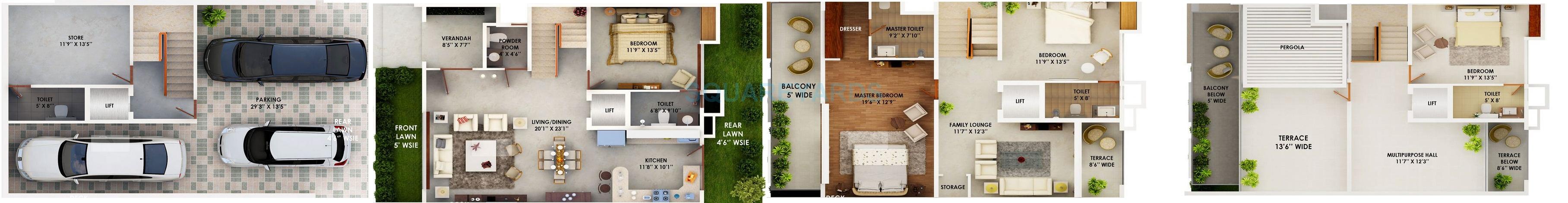The Hemisphere — floor plan 7
