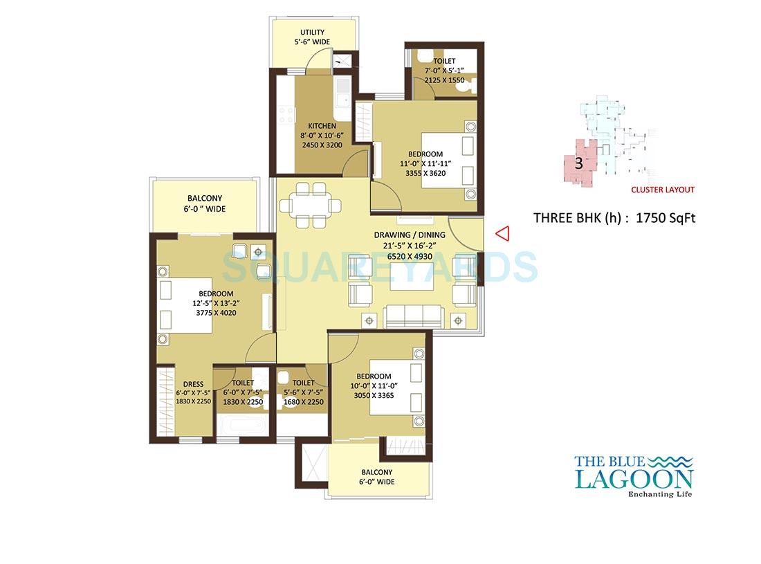 Orris The Blue Lagoon — floor plan 9
