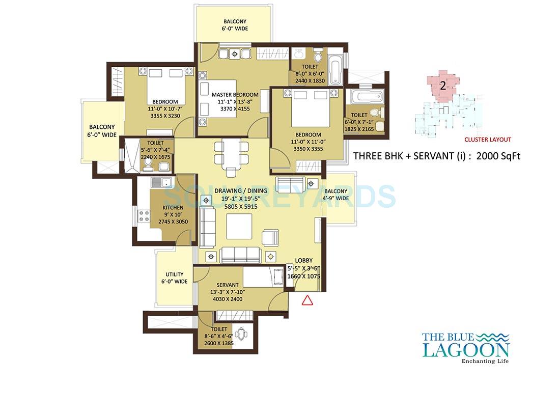 Orris The Blue Lagoon — floor plan 10