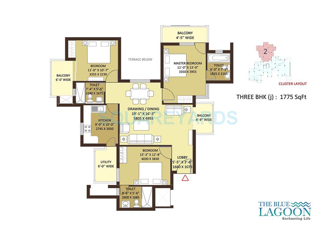 Orris The Blue Lagoon — floor plan 11