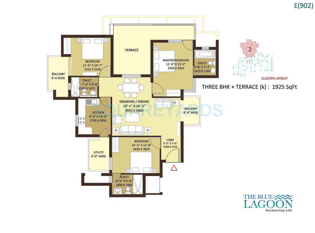 Orris The Blue Lagoon — floor plan 12