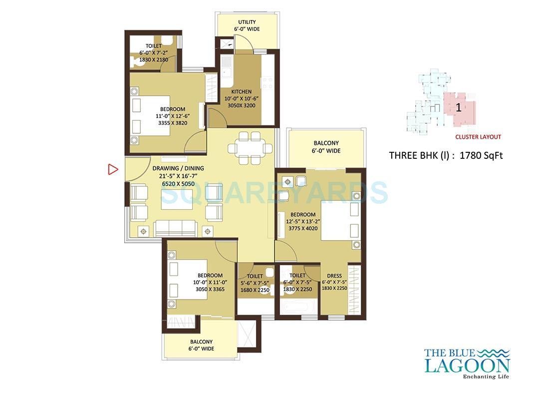 Orris The Blue Lagoon — floor plan 14