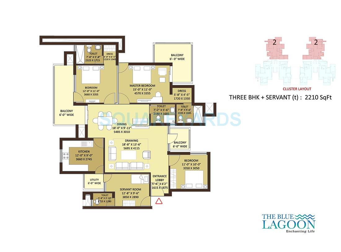 Orris The Blue Lagoon — floor plan 16