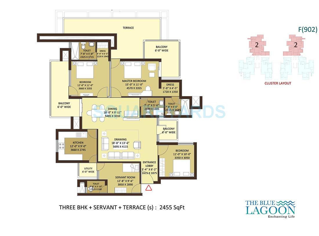 Orris The Blue Lagoon — floor plan 17