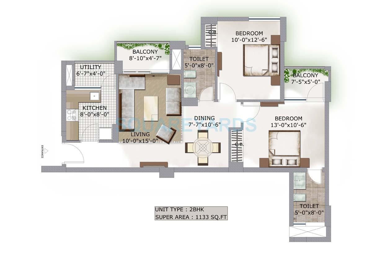 3C Lotus Boulevard — floor plan 2