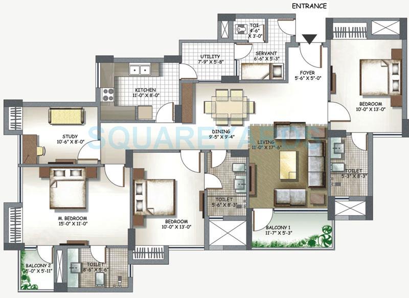 3C Lotus Boulevard — floor plan 6