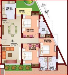 Parsvnath Paramount — floor plan 2
