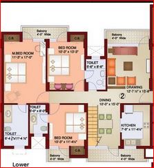 Parsvnath Paramount — floor plan 3