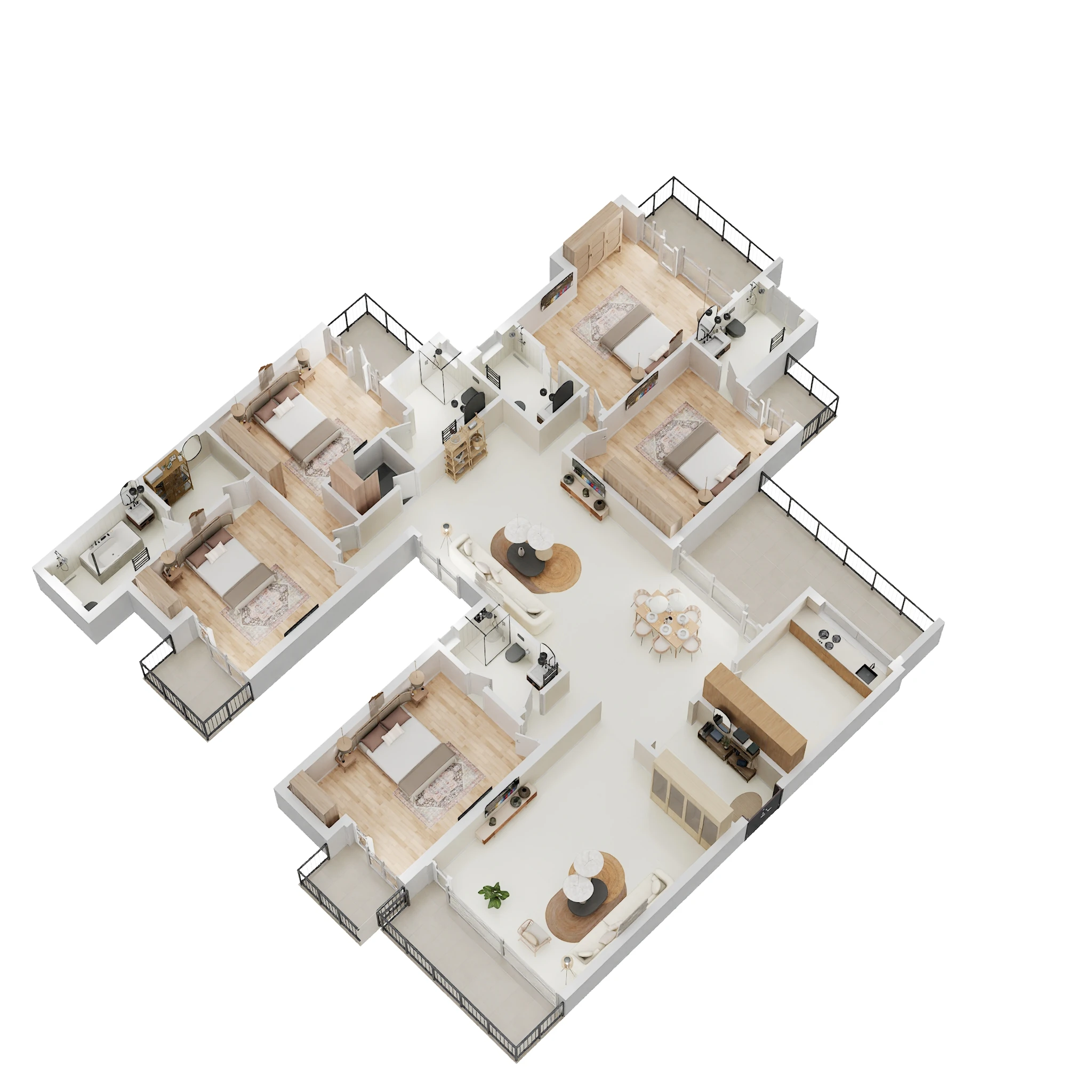 Parsvnath La Tropicana — floor plan 6