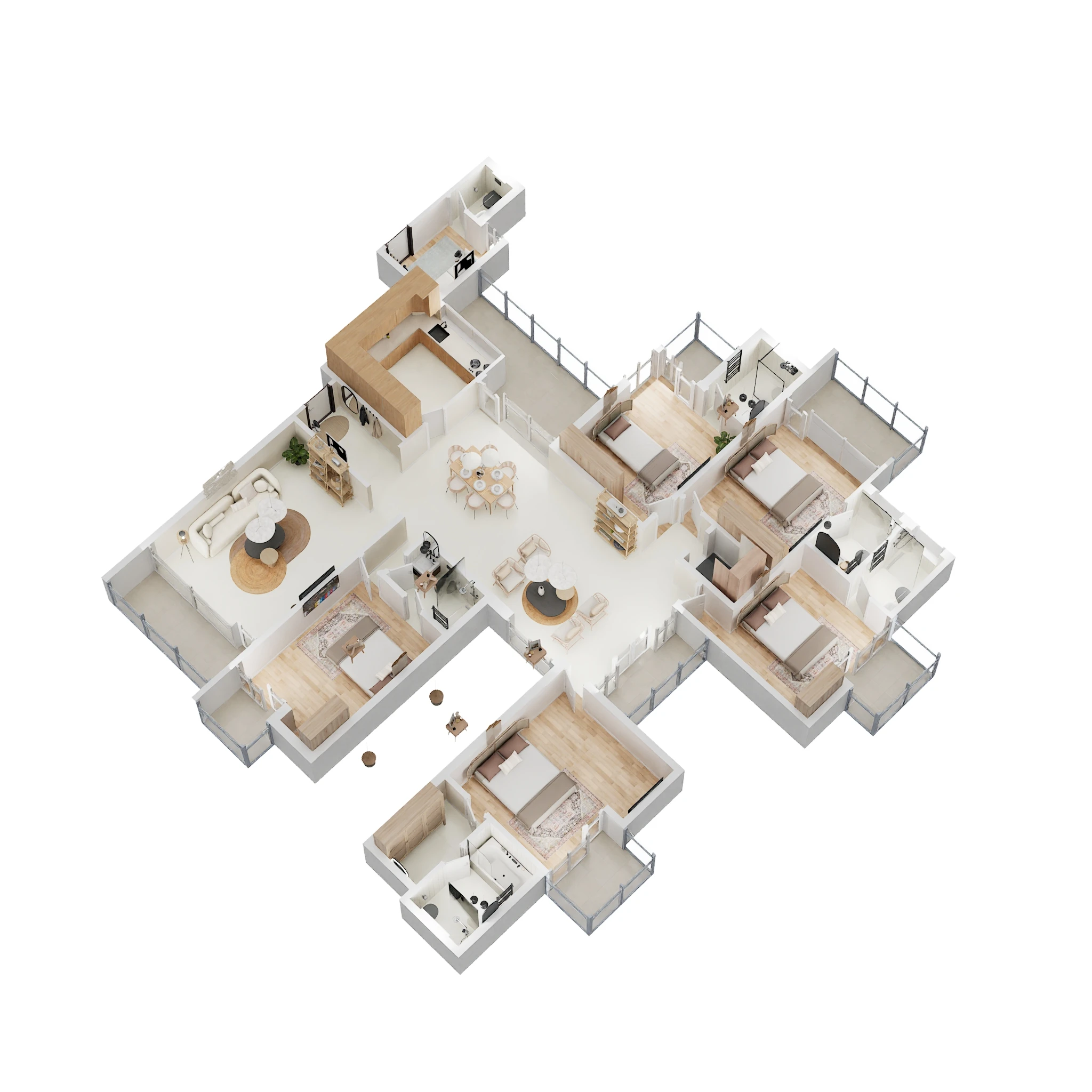 Parsvnath La Tropicana — floor plan 8