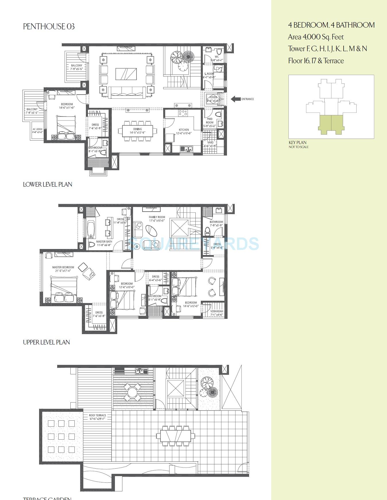 Emaar The Palm Drive-The Premier Terraces — floor plan 5