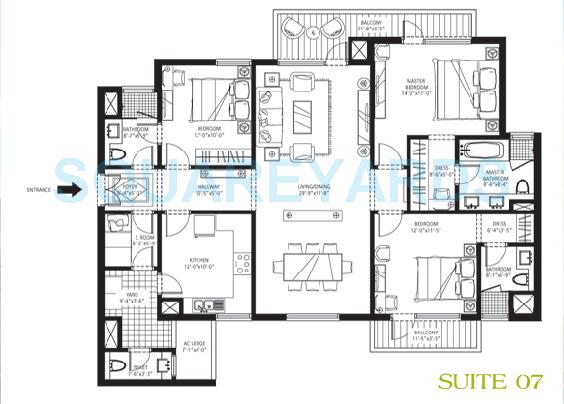 Emaar The Palm Drive-The Premier Terraces — floor plan 2