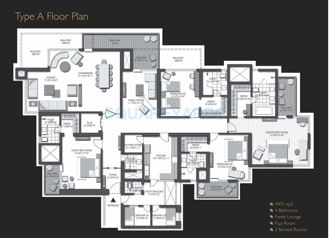 3C Lotus Peak — floor plan 1