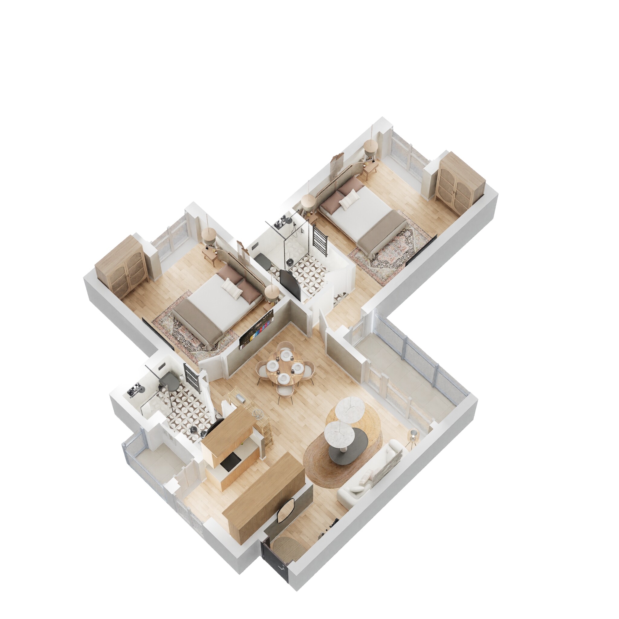Eldeco Aamantran — floor plan 2