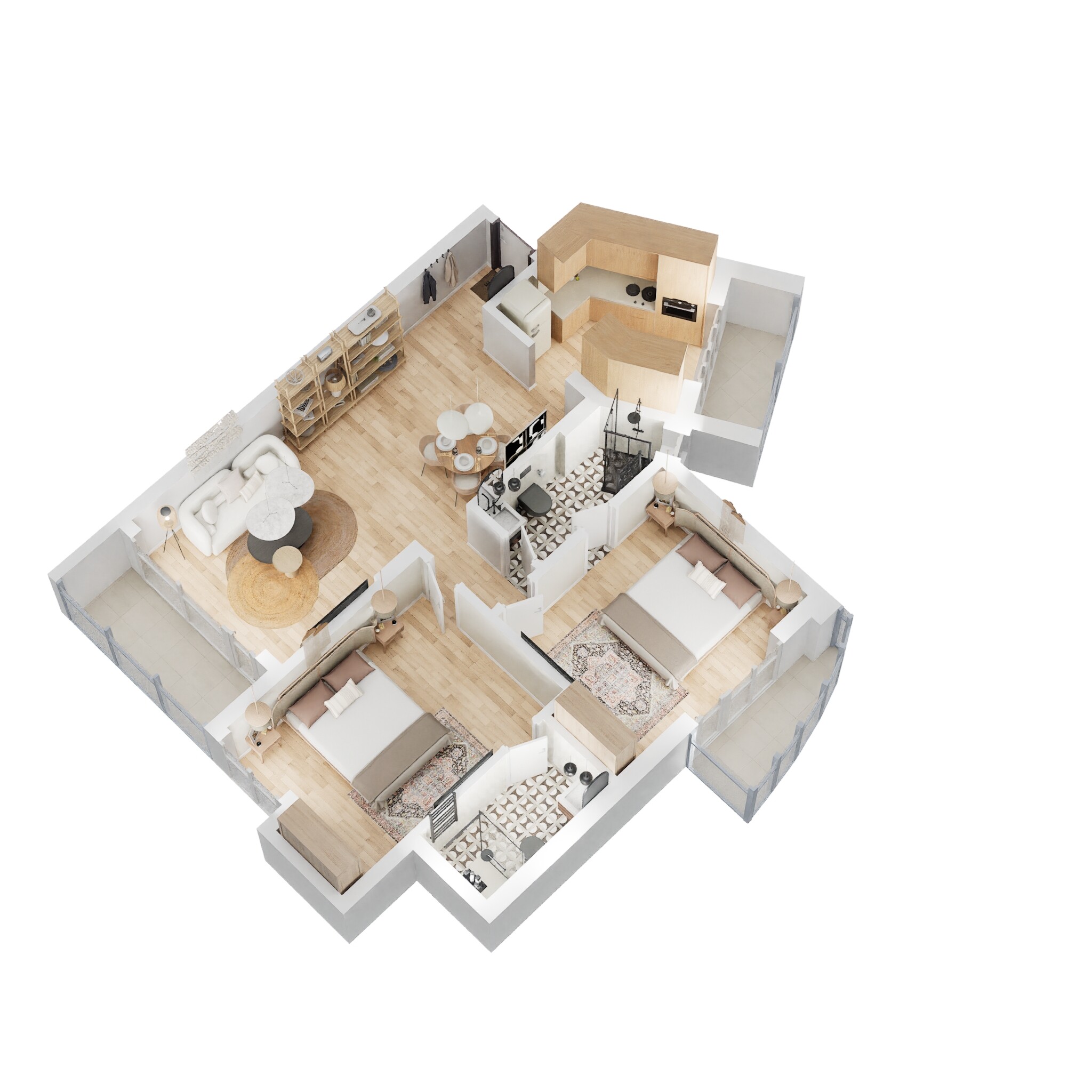 Eldeco Aamantran — floor plan 6