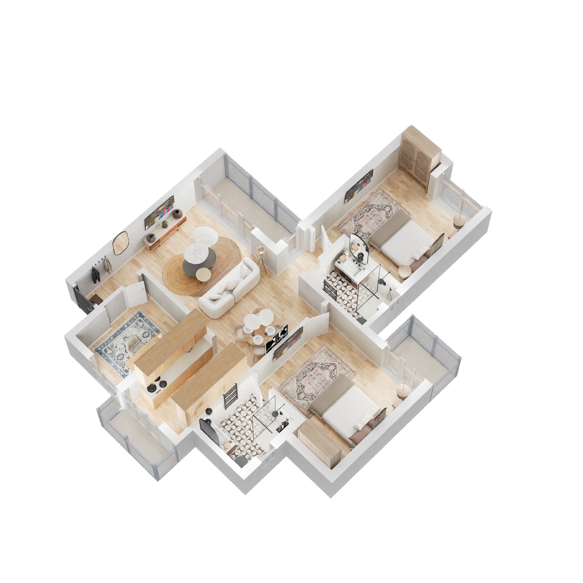 Eldeco Aamantran — floor plan 8