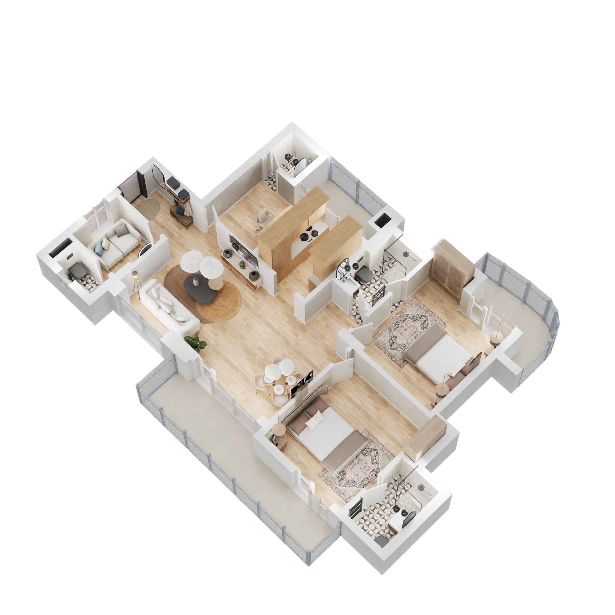 Eldeco Aamantran — floor plan 12