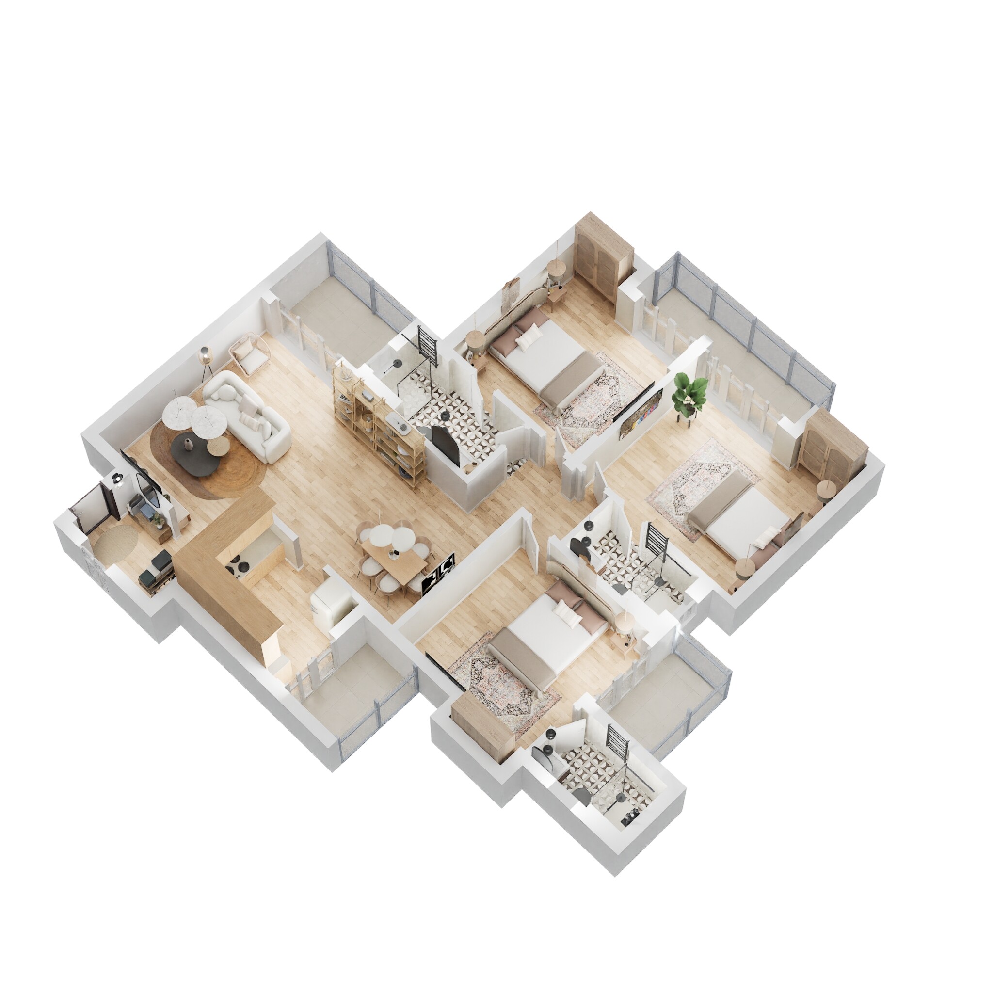 Eldeco Aamantran — floor plan 14