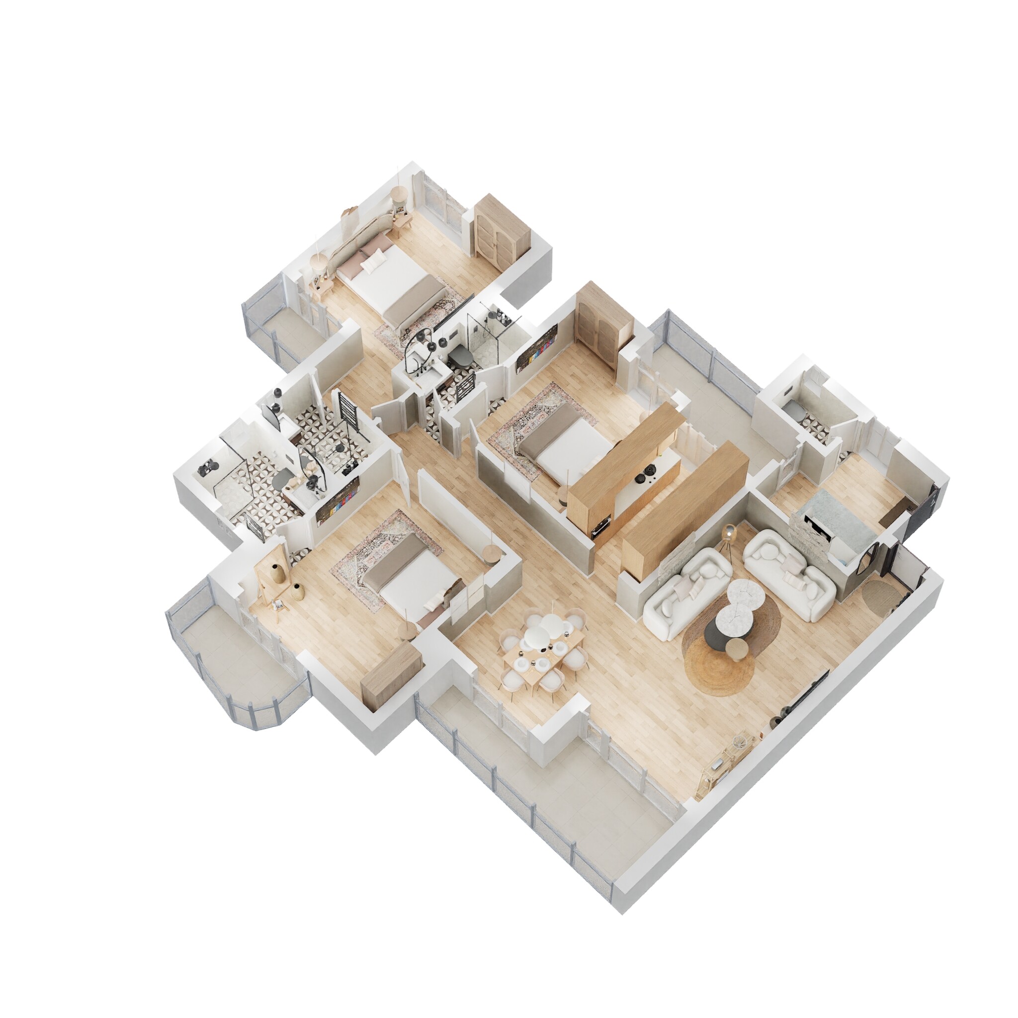 Eldeco Aamantran — floor plan 16