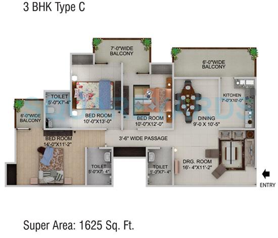 Supertech Cape Town — floor plan 5