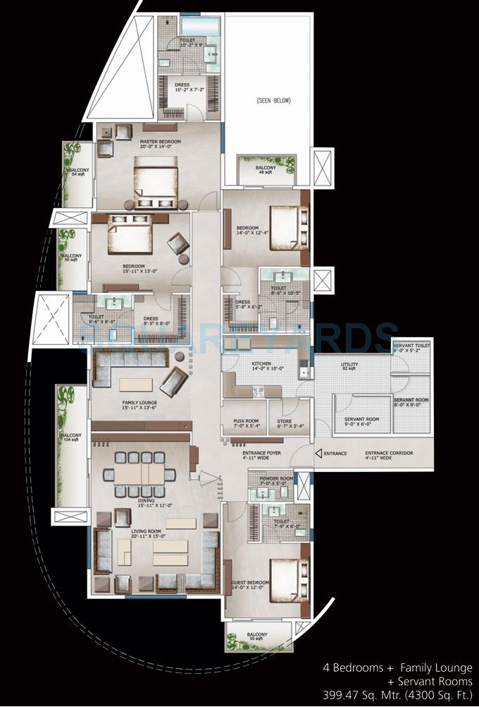 3C Lotus 300 — floor plan 2