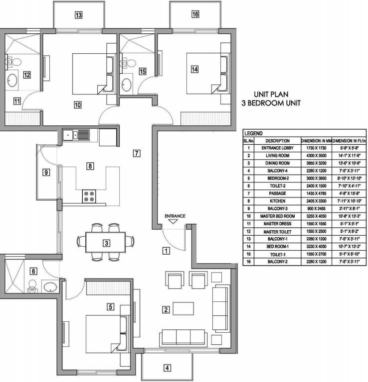 Vatika Xpressions — floor plan 2