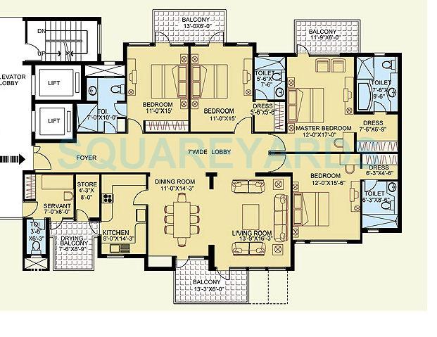 Clarion The Legend — floor plan 4