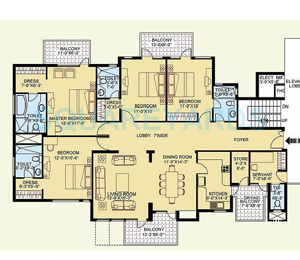 Clarion The Legend — floor plan 6