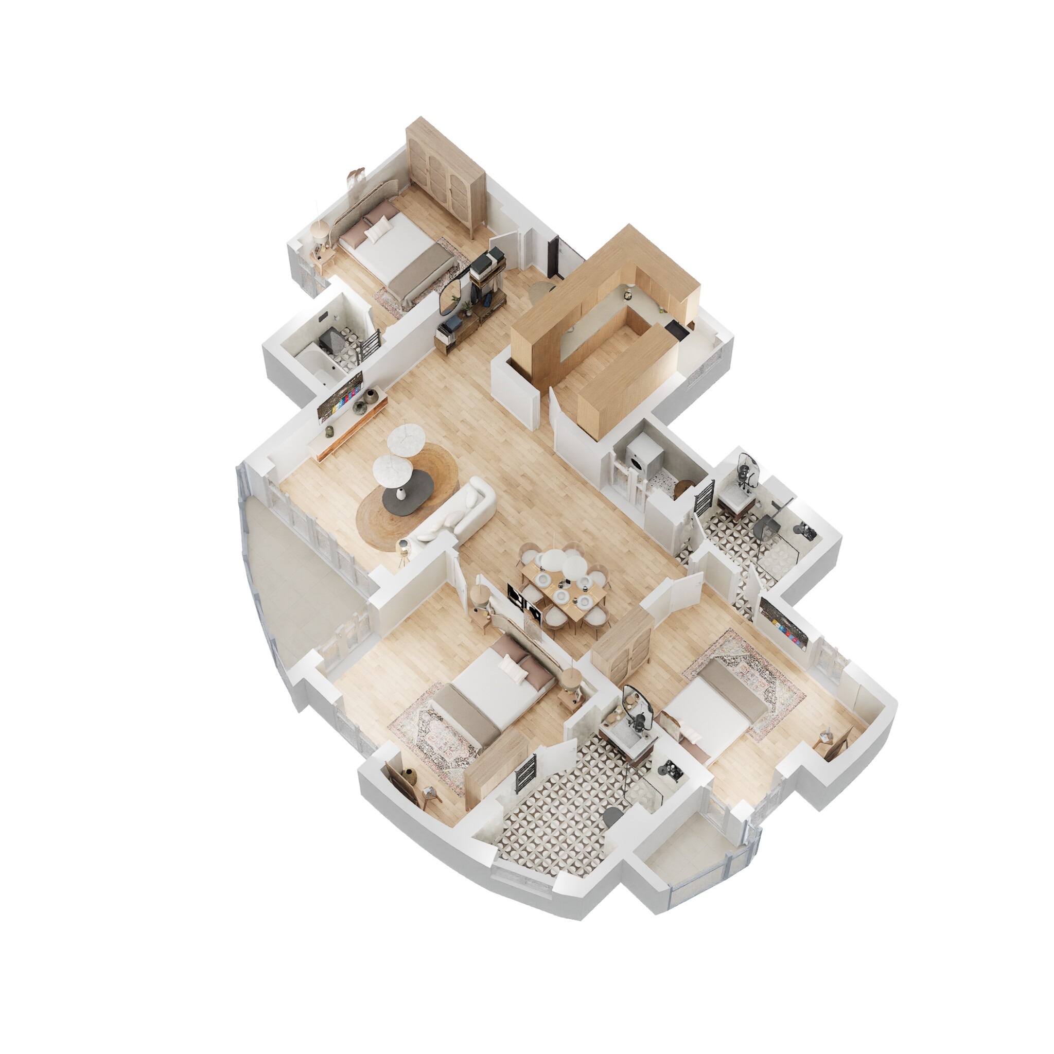 Eldeco Olympia — floor plan 2
