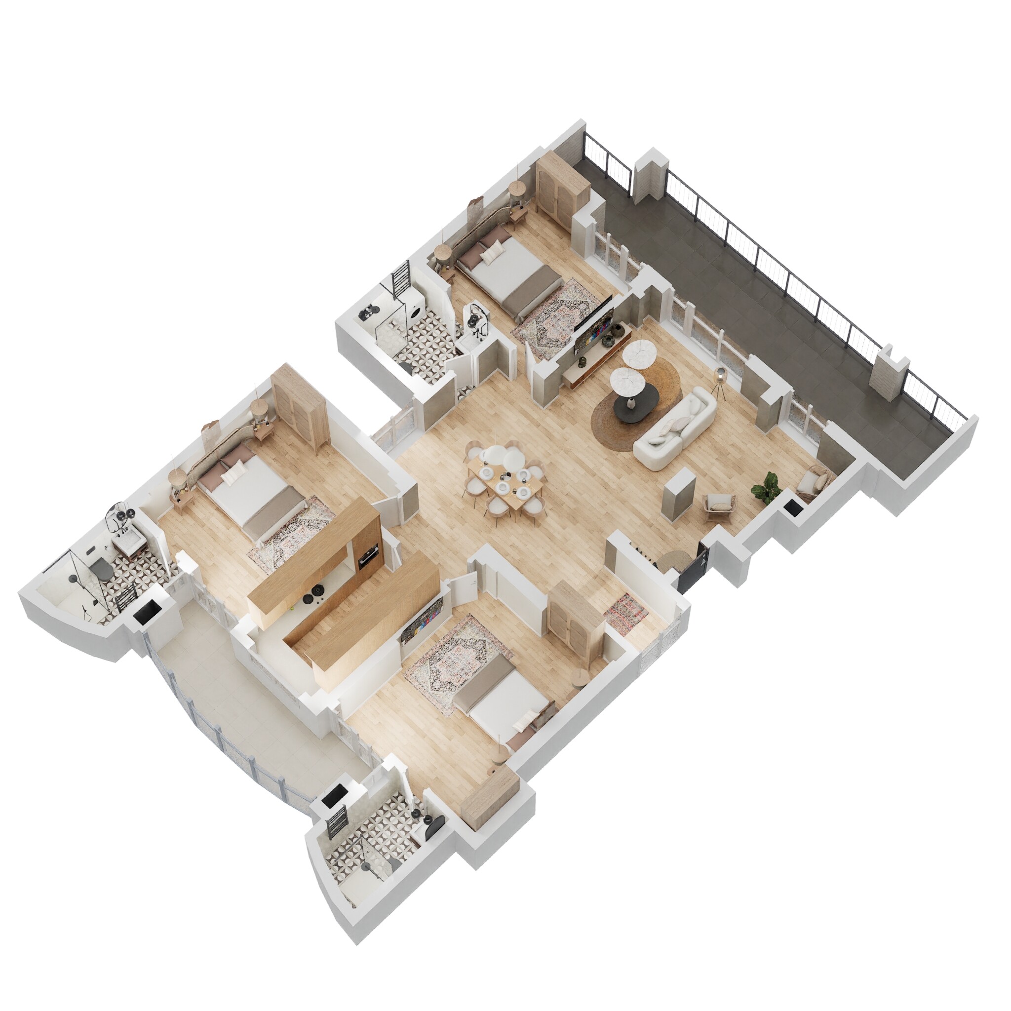 Eldeco Sylvan View — floor plan 2