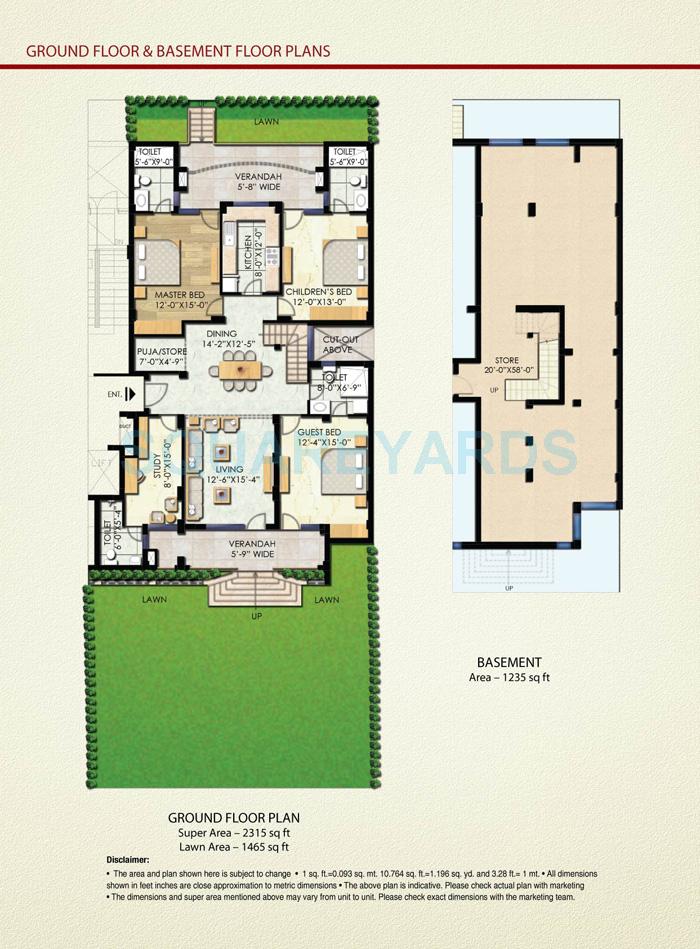 Eldeco Sylvan View — floor plan 3