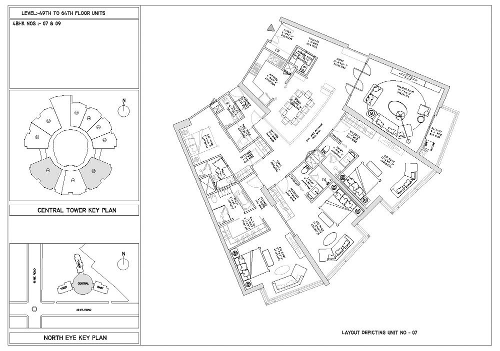 Supertech North Eye — floor plan 5