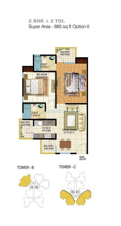 Spring Meadows — floor plan 2