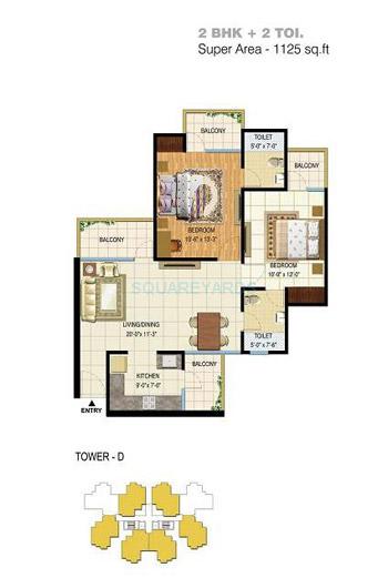 Spring Meadows — floor plan 4