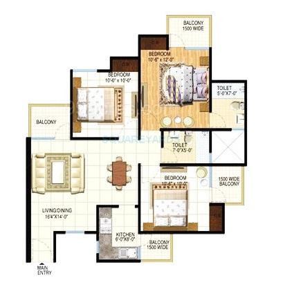 Spring Meadows — floor plan 6