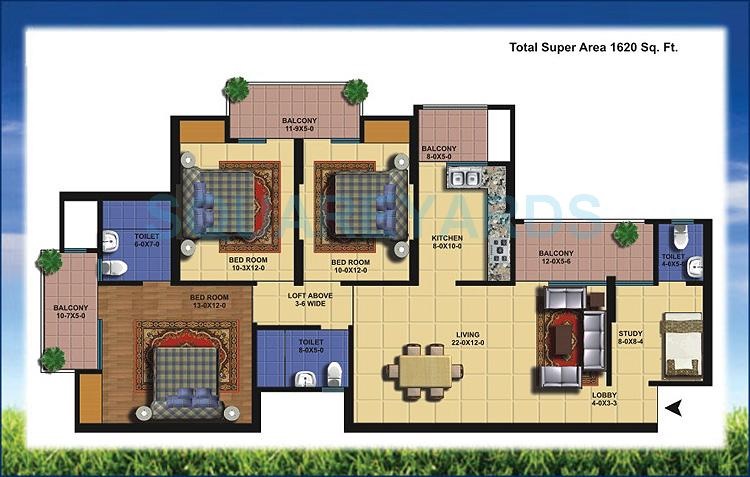 Antriksh Golf View — floor plan 5