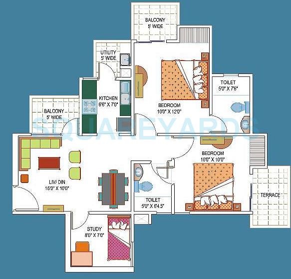 La Residentia — floor plan 1
