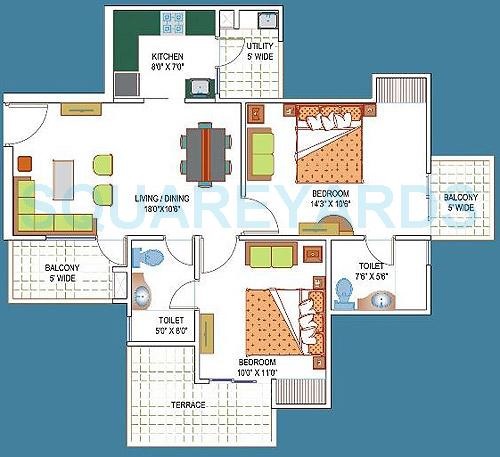 La Residentia — floor plan 2