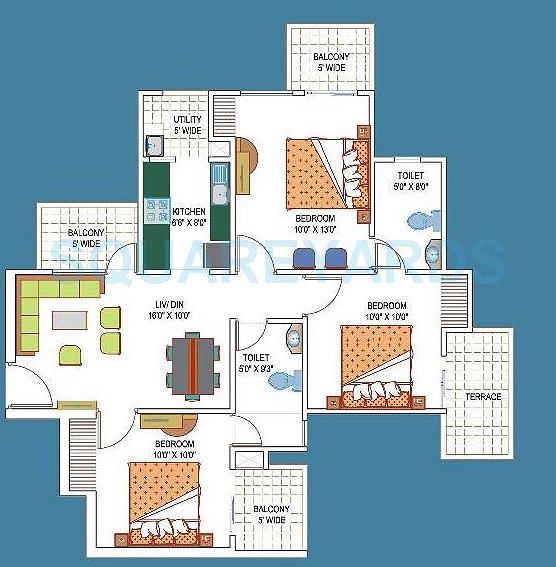 La Residentia — floor plan 4