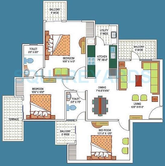 La Residentia — floor plan 5
