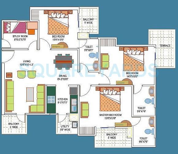 La Residentia — floor plan 6