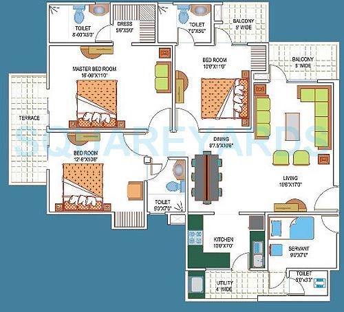 La Residentia — floor plan 7