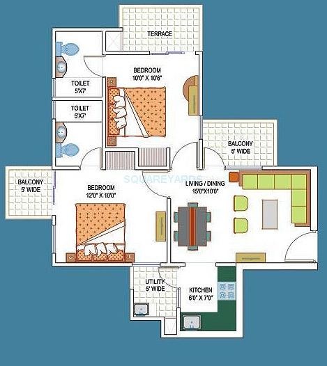 La Residentia — floor plan 3