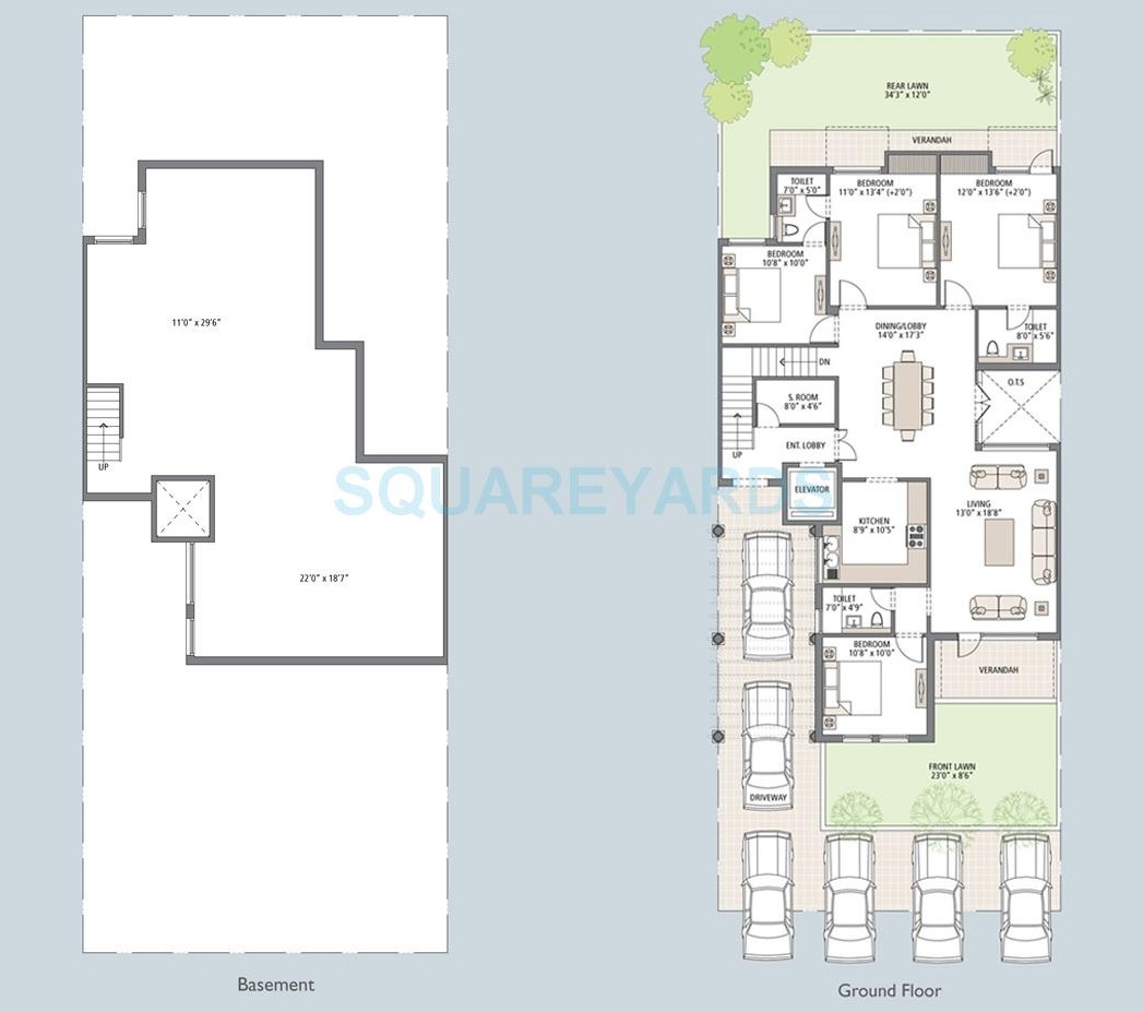 Emaar Emerald Floors Select — floor plan 1