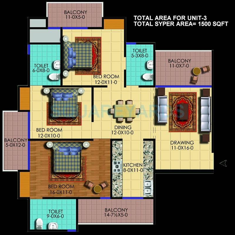 Sunshine Solaris — floor plan 2